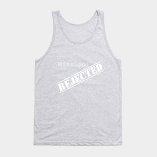 Mission: Rejected Title Splash (White) Tank Top